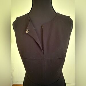 Calvin Klein Black Backless Dress